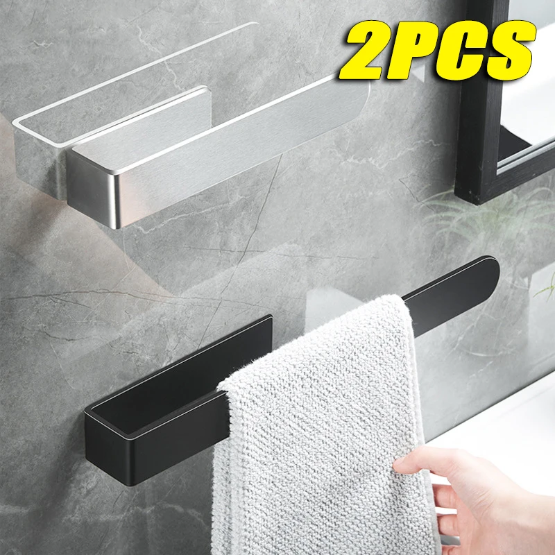 Полка для ванной комнаты, Полка для полотенец без отверстий, простой Космический алюминиевый держатель для полотенец, самоклеящаяся стойка для полотенец
Полка для ванной комнаты, Полка для полотенец без отверстий, простой Космический алюминиевый держатель для полотенец, самоклеящаяся стойка для полотенец