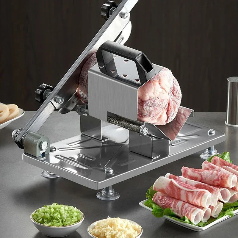 GIANXI Mutton Roll Slicer Home Machine Stainless Steel Meat Slicer Frozen Meat Quick Slice For Barbecue Hot Pot Cooking
GIANXI Mutton Roll Slicer Home Machine Stainless Steel Meat Slicer Frozen Meat Quick Slice For Barbecue Hot Pot Cooking