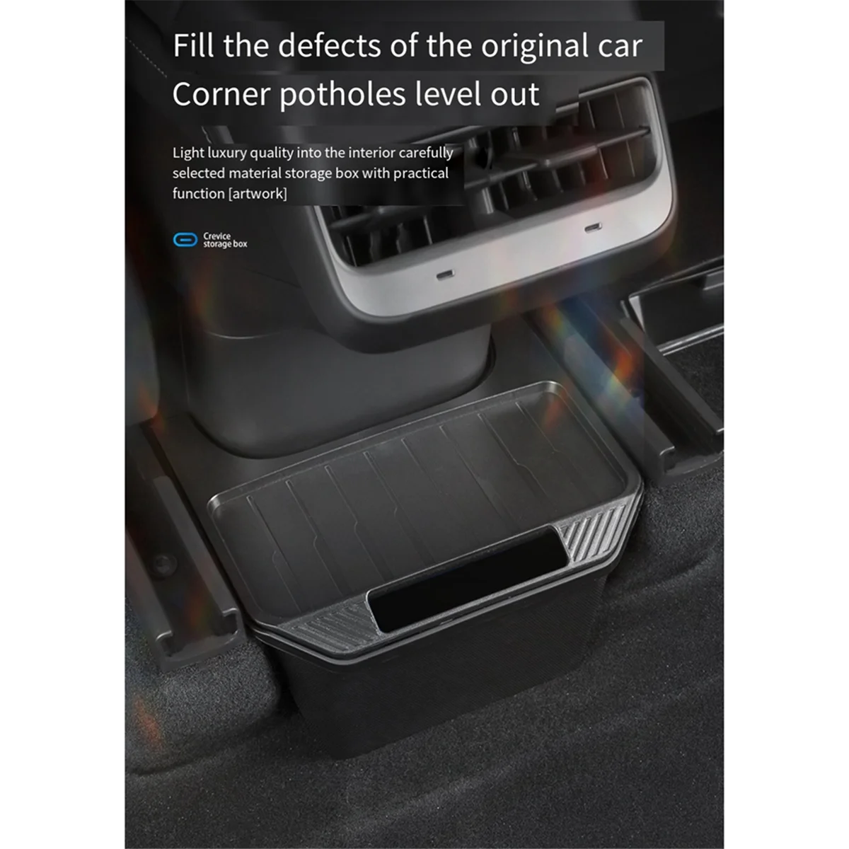 Rear Seat Storage Box Car Storage Box Car Trash Can for Tesla Model Y Car Storage DecorationHUG
Rear Seat Storage Box Car Storage Box Car Trash Can for Tesla Model Y Car Storage DecorationHUG