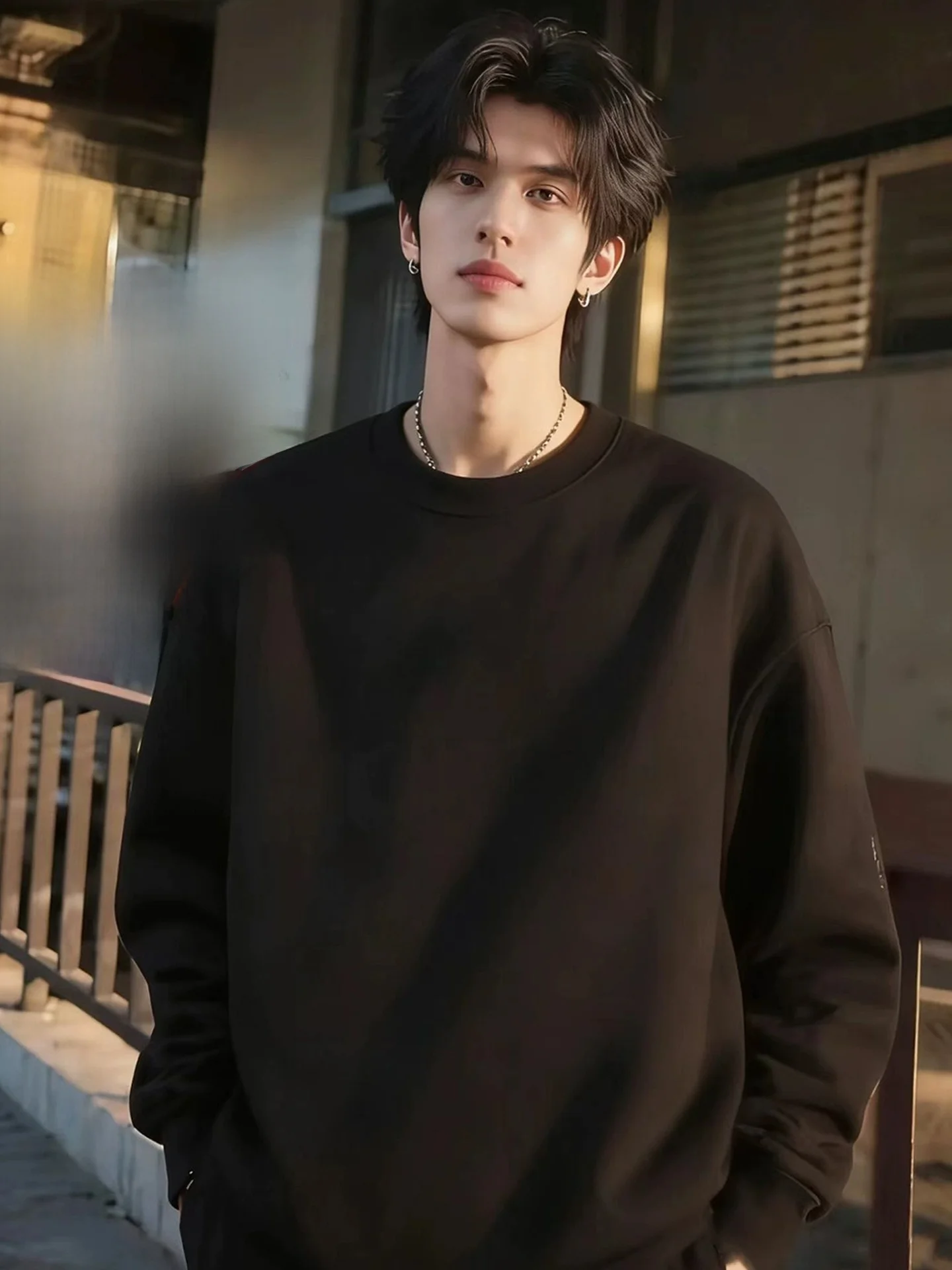 Men's round Ne Fce Lined Long Sve Sweatirt Bla Island Cotton Heavyweight Base Layer irt Autumn Winter Casual Wear
Men's round Ne Fce Lined Long Sve Sweatirt Bla Island Cotton Heavyweight Base Layer irt Autumn Winter Casual Wear