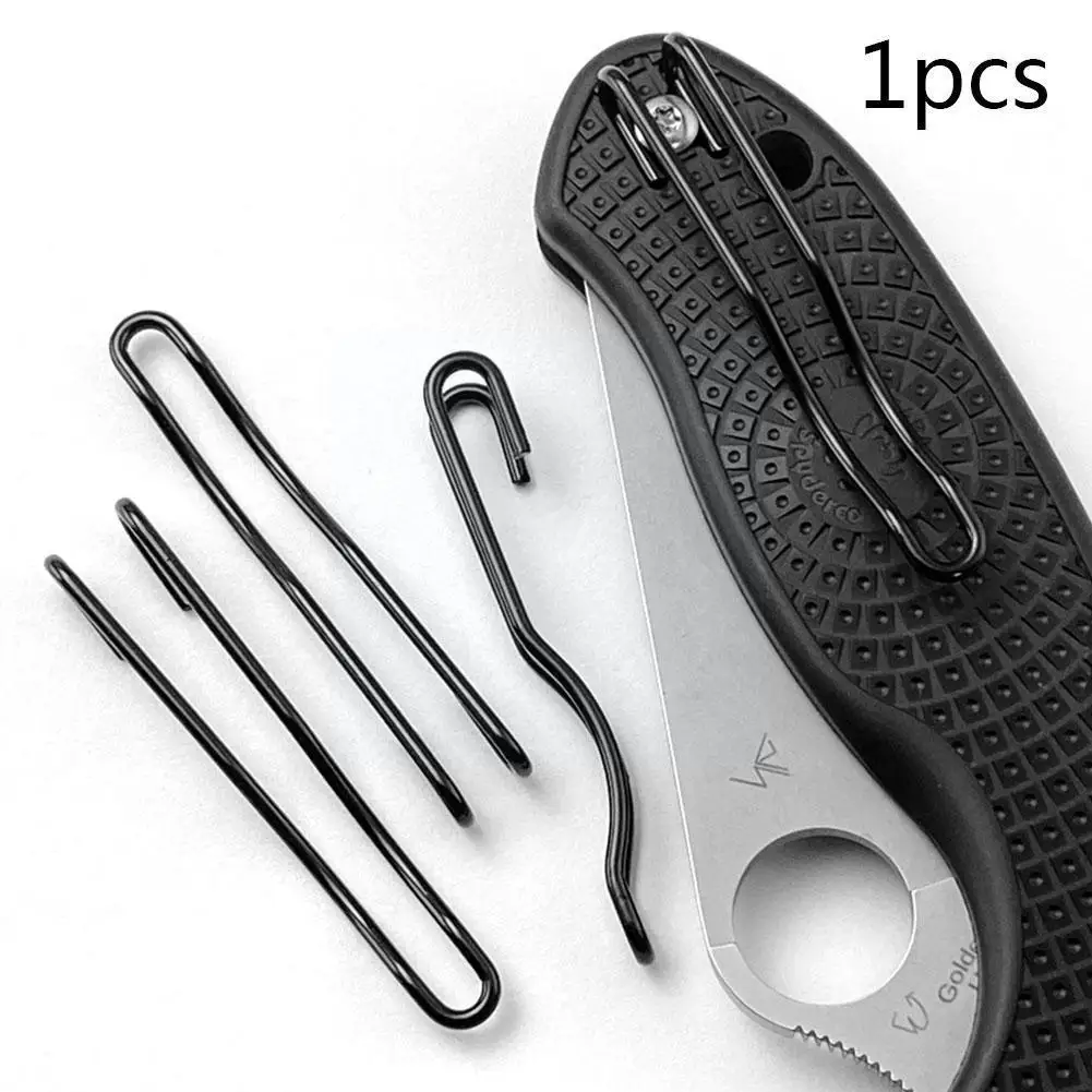 Portable Stainless Steel Wire Back Clip for Spider Knife Custom Folding Pocket Knife Back Clip Tool DIY Accessories Outdoor L5I1
Portable Stainless Steel Wire Back Clip for Spider Knife Custom Folding Pocket Knife Back Clip Tool DIY Accessories Outdoor L5I1