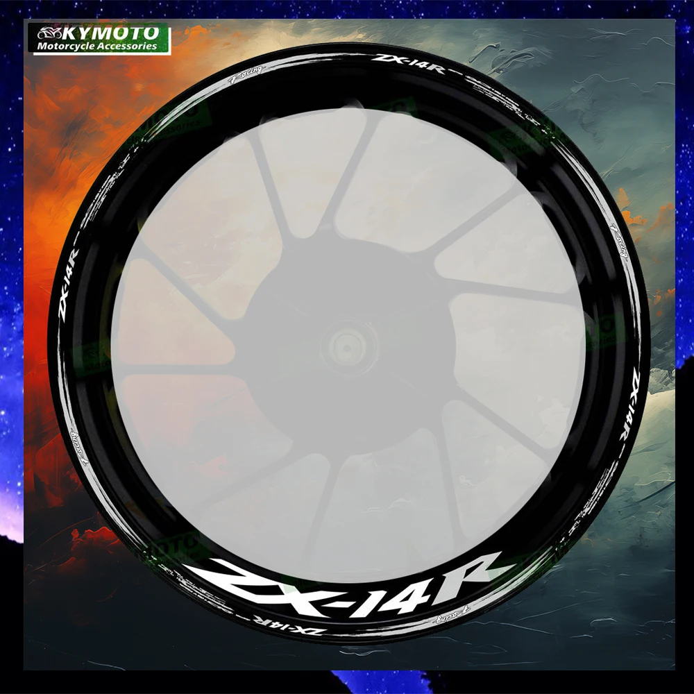 Для ZX-14R ZX14R аксессуары для мотоциклов 17-дюймовые наклейки на передние и задние колеса модифицированные светоотражающие наклейки на обод колеса украшения
Для ZX-14R ZX14R аксессуары для мотоциклов 17-дюймовые наклейки на передние и задние колеса модифицированные светоотражающие наклейки на обод колеса украшения