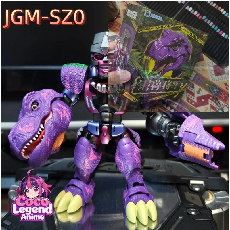 Gifts In Stock Transformation Toys JGM Laser Cat JGM-SZ0 Steel Beast Paradise BW MG Tyrannosaurus Rex Action Figures Collection
Gifts In Stock Transformation Toys JGM Laser Cat JGM-SZ0 Steel Beast Paradise BW MG Tyrannosaurus Rex Action Figures Collection