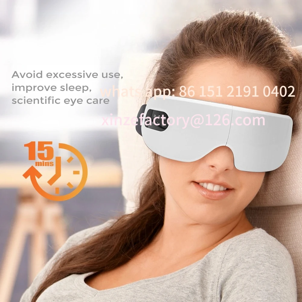 Настраиваемый ricaricabile elettrico Massaggiatore пер occhi Pressione d'aria impacco Caldo occhiali da Massaggio piegh
Настраиваемый ricaricabile elettrico Massaggiatore пер occhi Pressione d'aria impacco Caldo occhiali da Massaggio piegh