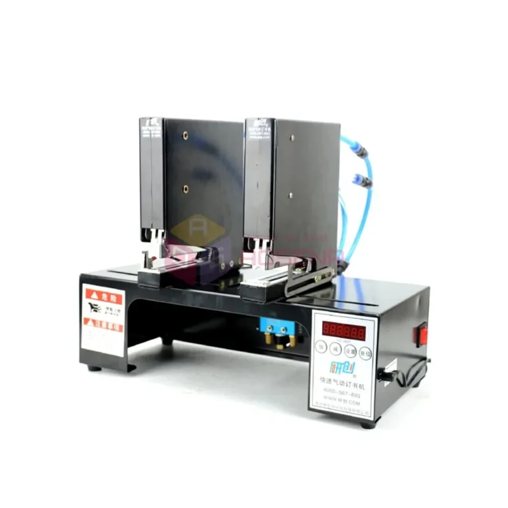 Автоматический электрический степлер с двумя головками 220В, пневматическая машина для переплета YC-1595-02, электрический степлер для переплета книг
Автоматический электрический степлер с двумя головками 220В, пневматическая машина для переплета YC-1595-02, электрический степлер для переплета книг