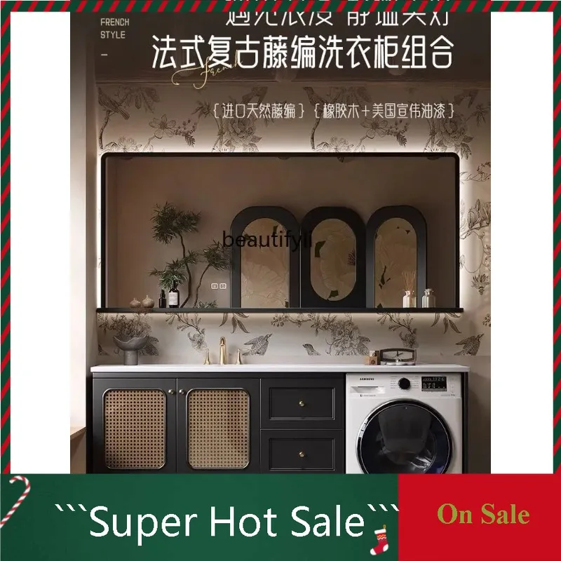 A076 Шкаф для стиральной машины Весь умывальник Дуб Ретро Шкаф для ванной комнаты Комбинированный стол для ванной комнаты
A076 Шкаф для стиральной машины Весь умывальник Дуб Ретро Шкаф для ванной комнаты Комбинированный стол для ванной комнаты