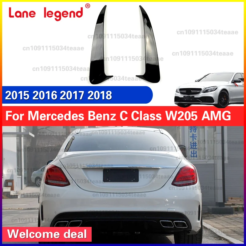 For Mercedes-Benz C Class W205 2015-2018 High Quality Rear Bumper Surrounds Air Outlet Tail Wind Knife Exterior Car Sticker
For Mercedes-Benz C Class W205 2015-2018 High Quality Rear Bumper Surrounds Air Outlet Tail Wind Knife Exterior Car Sticker