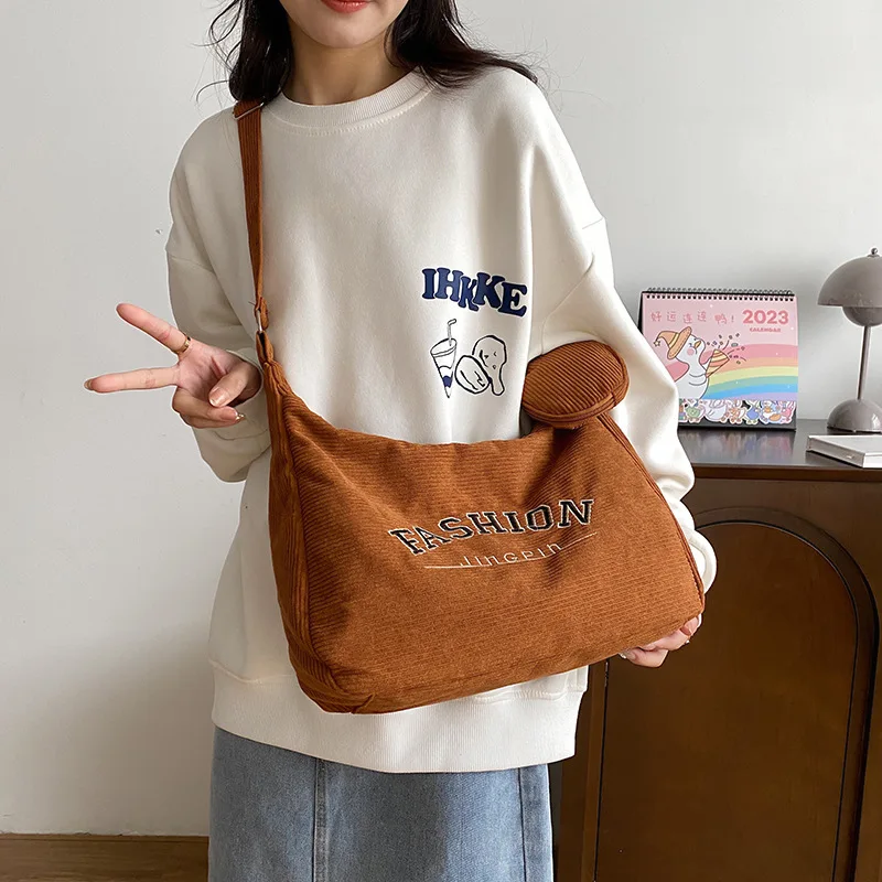 Women's Hand Bags Shoulder Bag Corduroy Wallet Portable Tote Handbags Fashion Gift Small Change Bag Casual Decoration
Women's Hand Bags Shoulder Bag Corduroy Wallet Portable Tote Handbags Fashion Gift Small Change Bag Casual Decoration