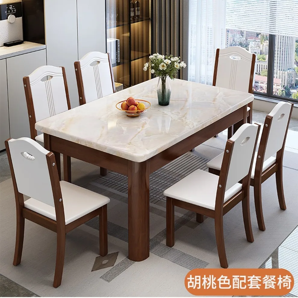Italian rock slab dining table and chair combination marble dining table modern dining table and chairs new living room solid
Italian rock slab dining table and chair combination marble dining table modern dining table and chairs new living room solid