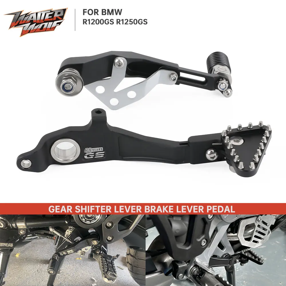 Motorcycle Gear Shifter Lever Brake Pedal For BMW R1200GS R1250GS R1200 R1250 GS LC ADV Adventure 2012-2024 Shift Pedal Toe Peg
Motorcycle Gear Shifter Lever Brake Pedal For BMW R1200GS R1250GS R1200 R1250 GS LC ADV Adventure 2012-2024 Shift Pedal Toe Peg