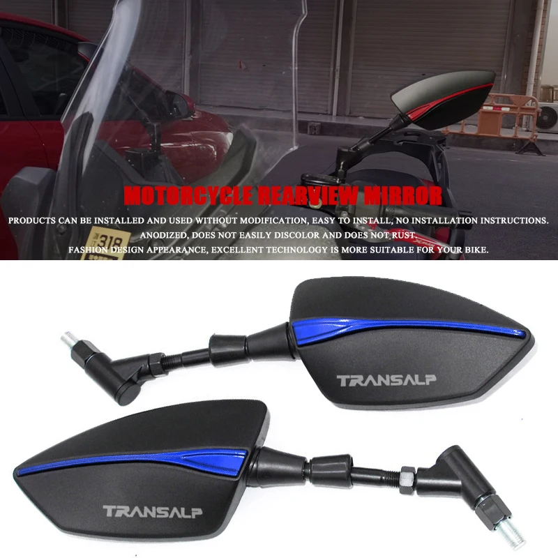 For XLV 600 650 700 TRANSALP XL600V XL650V Motorcycle Side Mirror rearview Mirrors
For XLV 600 650 700 TRANSALP XL600V XL650V Motorcycle Side Mirror rearview Mirrors