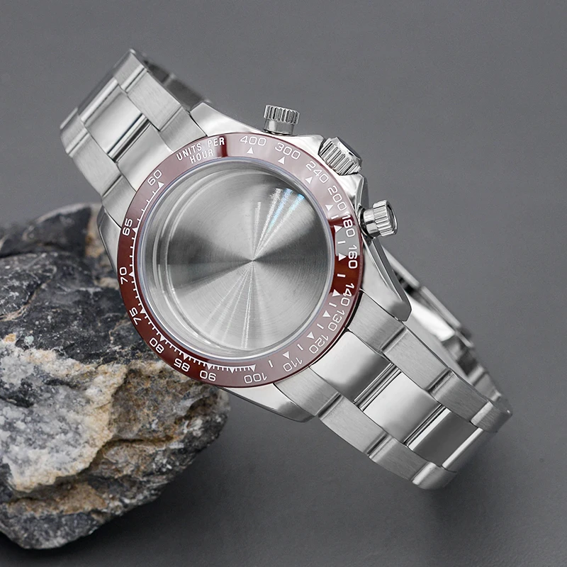 Men's Watch Case Fit VK63 Movement Rlx Dayton 316L Stainless Steel Sapphire Glass 200M Waterproof Case
Men's Watch Case Fit VK63 Movement Rlx Dayton 316L Stainless Steel Sapphire Glass 200M Waterproof Case