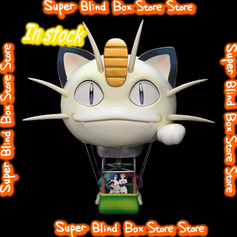 PKM Meowth Balloon Team Rocket Collectible Figure Trendy Toy Desktop Display Ornament For Adult Collection Home Hobby Display
PKM Meowth Balloon Team Rocket Collectible Figure Trendy Toy Desktop Display Ornament For Adult Collection Home Hobby Display