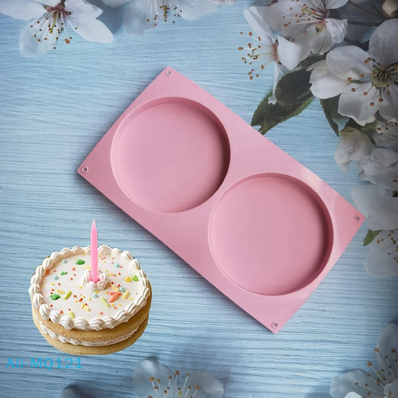 Pink 2-hole Circular Cake Silicone Mold Flat Tube Chocolate Dessert Kitchen Baking Mold
Pink 2-hole Circular Cake Silicone Mold Flat Tube Chocolate Dessert Kitchen Baking Mold