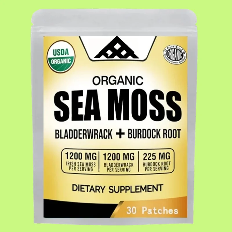 Sea Moss Transdermal Patches With Burdock Root Promotes Immune System 30 Patches
Sea Moss Transdermal Patches With Burdock Root Promotes Immune System 30 Patches