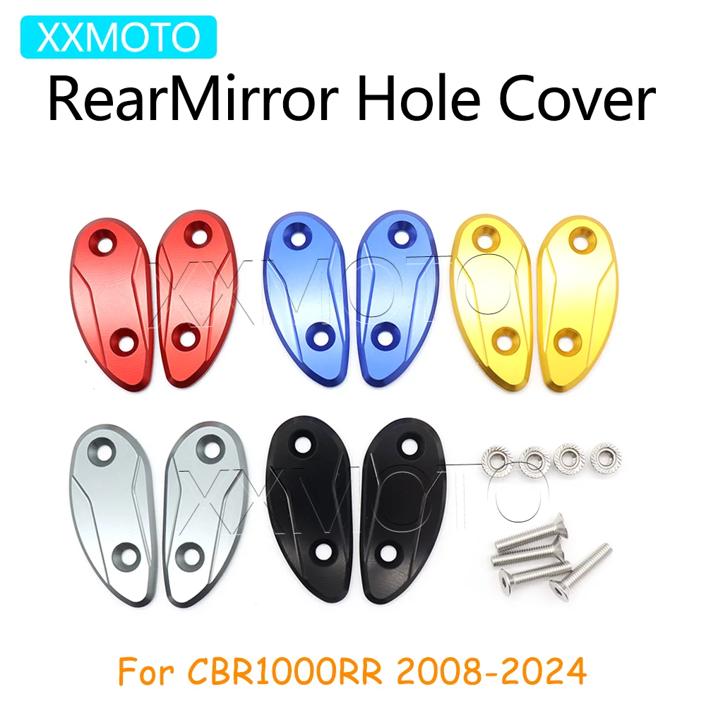 For Honda CBR1000RR CBR 1000RR CBR1000 RR 1000 2008-2024 Motorcycle Mirror Cover Rear Mirror Hole Cover Rearview Eliminators Cap
For Honda CBR1000RR CBR 1000RR CBR1000 RR 1000 2008-2024 Motorcycle Mirror Cover Rear Mirror Hole Cover Rearview Eliminators Cap