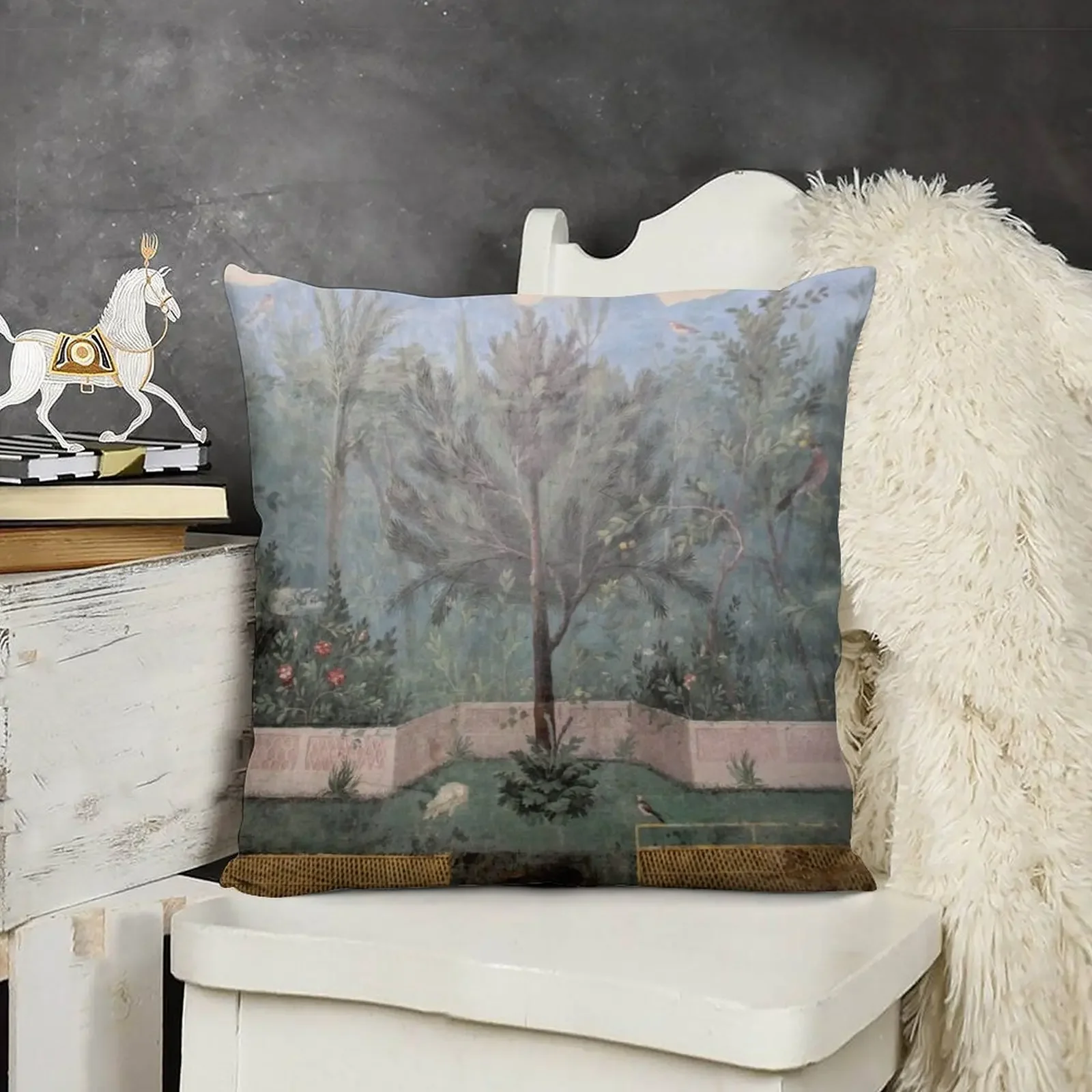 Garden of Livia - Prima Porta Throw Pillow Christmas Cushion For Home Sofa Covers For Living Room Ornamental Pillow pillow
Garden of Livia - Prima Porta Throw Pillow Christmas Cushion For Home Sofa Covers For Living Room Ornamental Pillow pillow