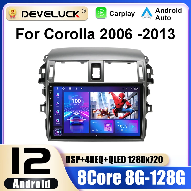 2 Din Android 12 Car Radio For Toyota Corolla E140/150 2006 - 2013 Multimedia Video Player GPS 4G Carplay Auto Stereo Head Unit
2 Din Android 12 Car Radio For Toyota Corolla E140/150 2006 - 2013 Multimedia Video Player GPS 4G Carplay Auto Stereo Head Unit