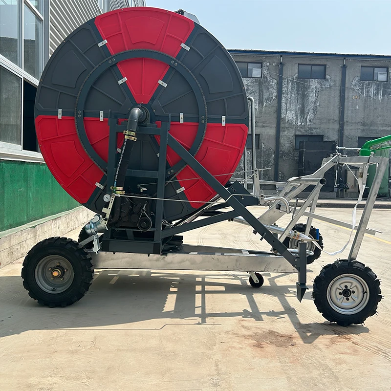 Durable Agriculture Hose Reel Irrigation Machine /Farm Irrigation System/Adjustable Moving Sprinkler
Durable Agriculture Hose Reel Irrigation Machine /Farm Irrigation System/Adjustable Moving Sprinkler