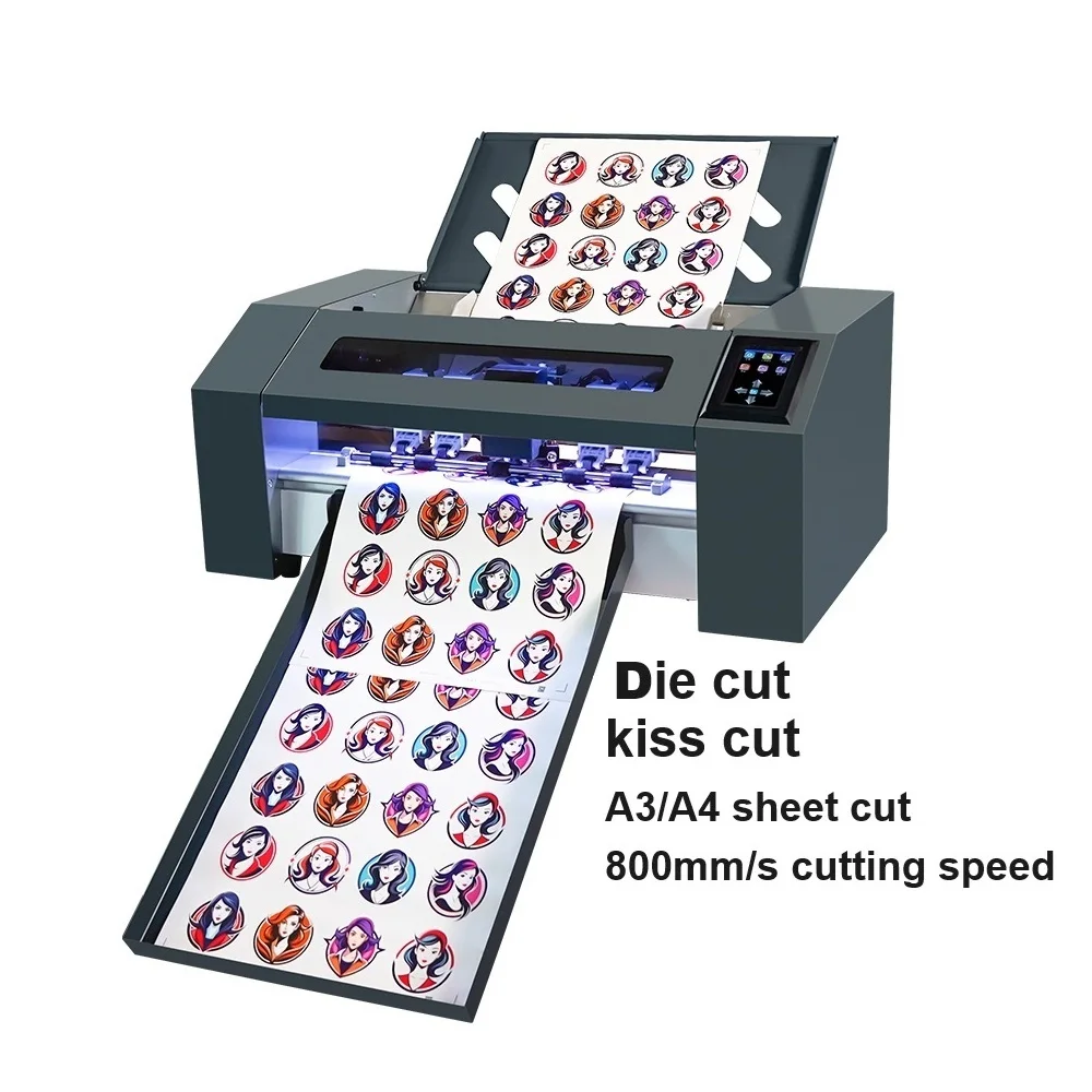 ZD350 Pro-L Upgraded Auto Feeding A3 A4 Sheet Printing Adhesive Label Kiss Cutting Machines With Free WIFI And Software
ZD350 Pro-L Upgraded Auto Feeding A3 A4 Sheet Printing Adhesive Label Kiss Cutting Machines With Free WIFI And Software