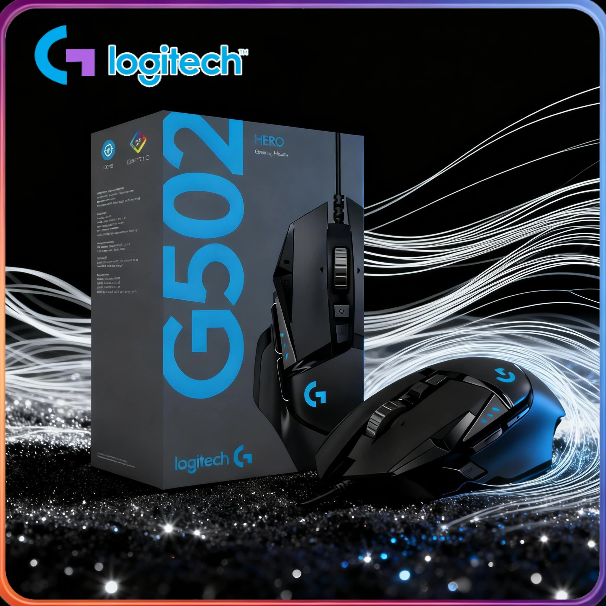 G502/G402/G203 mouse, RGB lighting effect synchronization, mechanical structure, excellent electrical performance
G502/G402/G203 mouse, RGB lighting effect synchronization, mechanical structure, excellent electrical performance