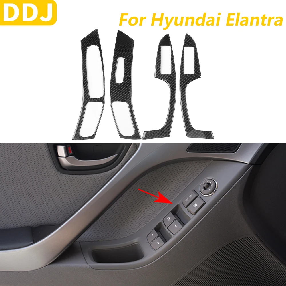 For Hyundai Elantra 2011-2016 Carbon Fiber Door Window Lift Switch Control Panel Trim Cover Car Accessories Interior Sticker
For Hyundai Elantra 2011-2016 Carbon Fiber Door Window Lift Switch Control Panel Trim Cover Car Accessories Interior Sticker