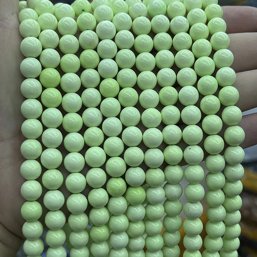 Natural Lemon Pine Stone Round Loose Beads For DIY Handmade Bracelet Necklace Accessories 15''6mm 8mm 10mm
Natural Lemon Pine Stone Round Loose Beads For DIY Handmade Bracelet Necklace Accessories 15''6mm 8mm 10mm