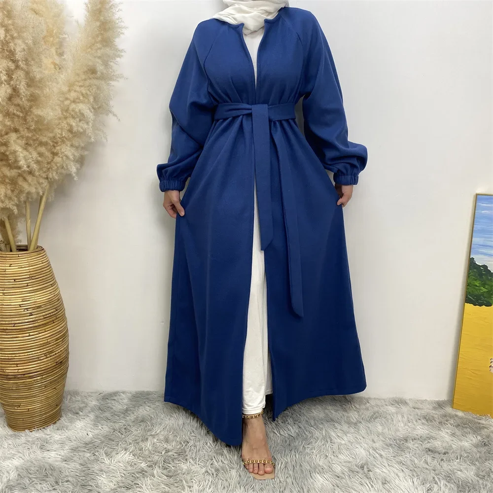 Solid Color Open Loose Cardigan Muslim Women Middle East Dubai Robe Roba Dress Long Sleeve
Solid Color Open Loose Cardigan Muslim Women Middle East Dubai Robe Roba Dress Long Sleeve