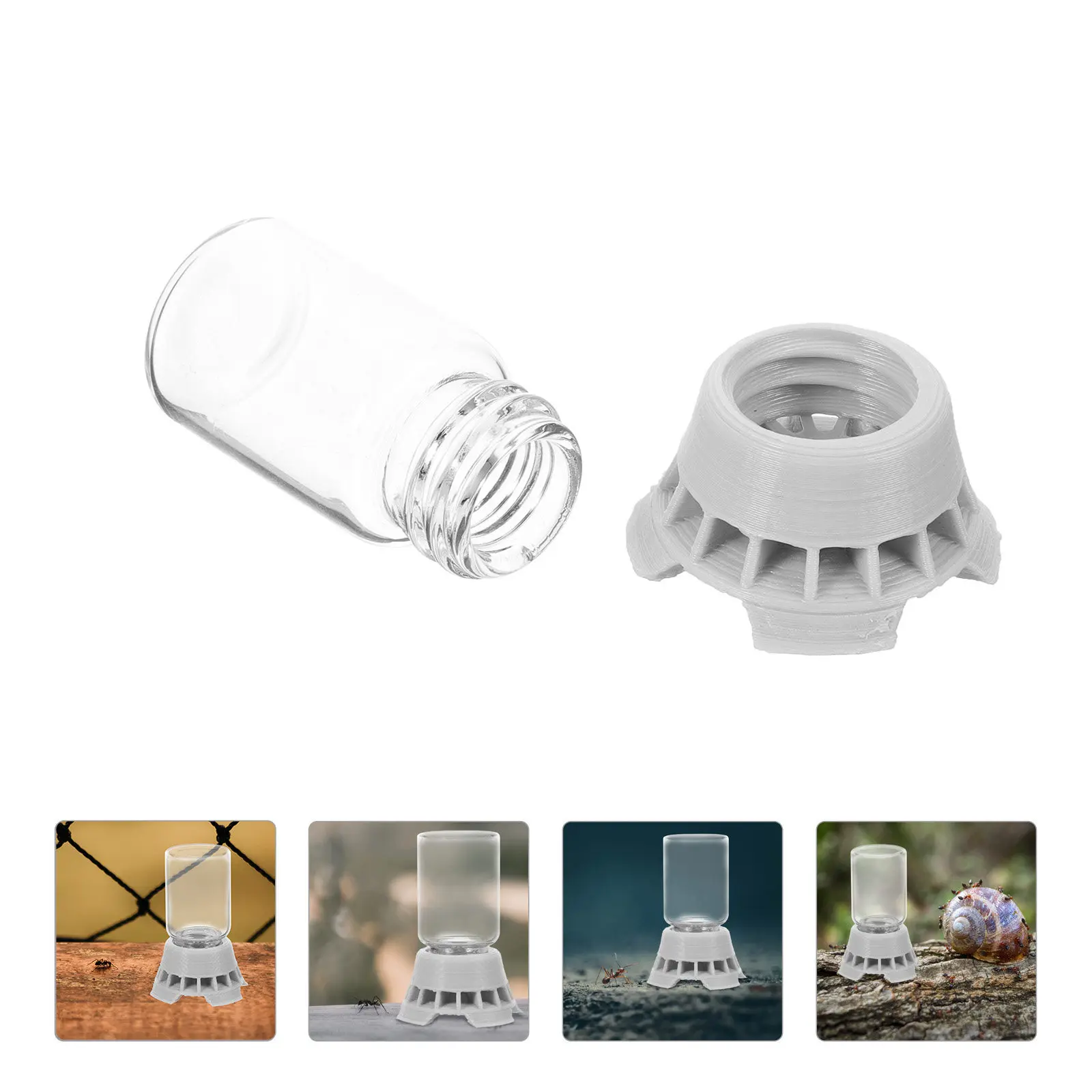 Ant Water Feeder Small Reusable Plastic Glass Water Dispenser Stable Ants Feeding Device for Reptiles Geckos Snakes Lizards
Ant Water Feeder Small Reusable Plastic Glass Water Dispenser Stable Ants Feeding Device for Reptiles Geckos Snakes Lizards