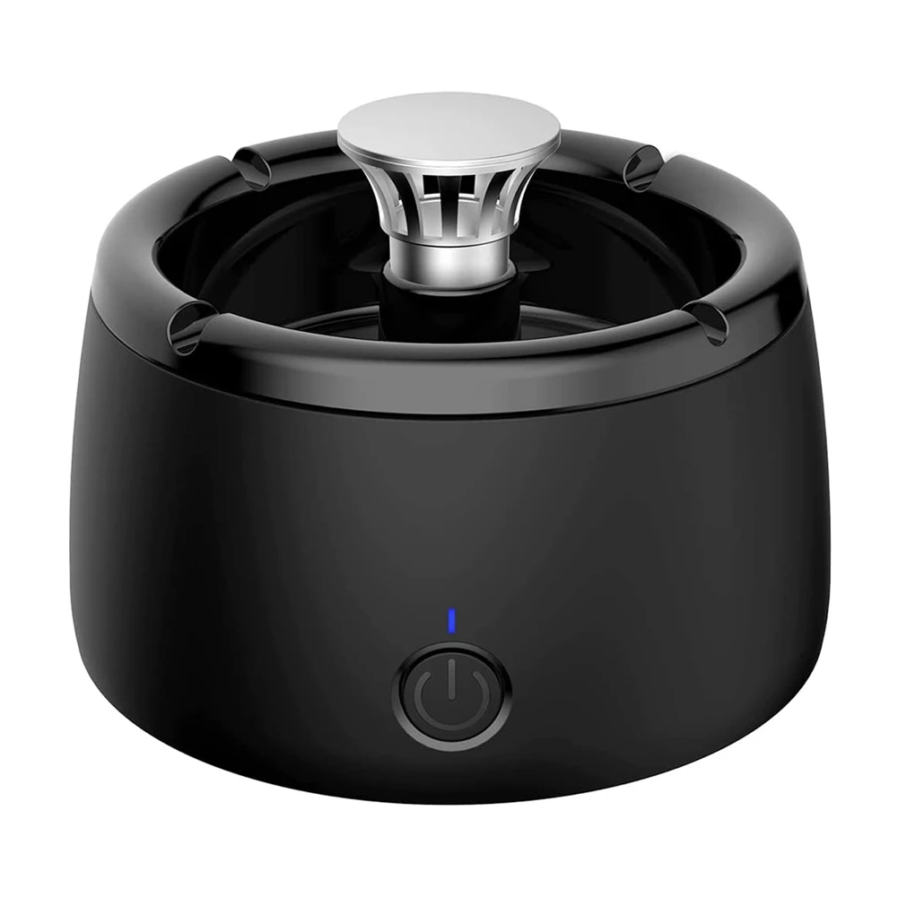 Smokeless Home Ashtray, Rechargeable Ashtray for Car Indoor Outdoor Home Office (Black)
Smokeless Home Ashtray, Rechargeable Ashtray for Car Indoor Outdoor Home Office (Black)