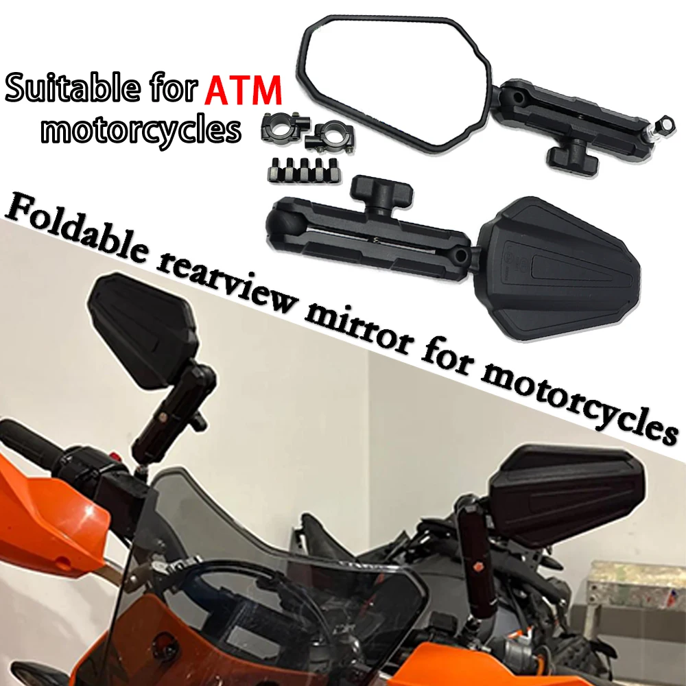 Motorcycle Mirrors For KTM Duke 790 890 Adventure R 1050 1090 Angle Adjustable Folding Handlebar Mirrors Side Mirrors Accessory
Motorcycle Mirrors For KTM Duke 790 890 Adventure R 1050 1090 Angle Adjustable Folding Handlebar Mirrors Side Mirrors Accessory