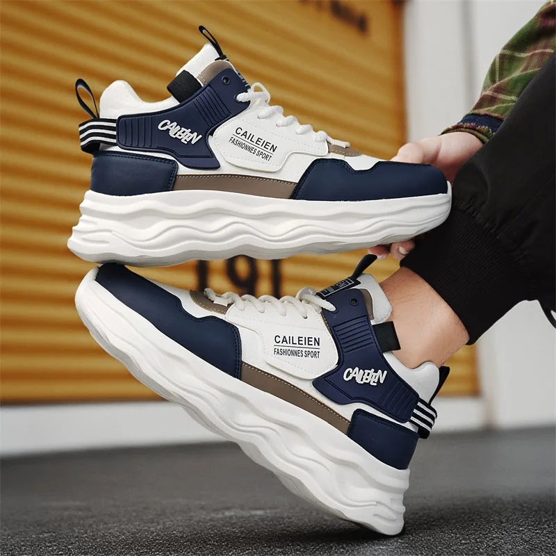 2026 Boys' High-Top Chunky Sneakers - Autumn New, Breathable, Thick-Soled, Trendy Versatile Casual Sports Shoes
2026 Boys' High-Top Chunky Sneakers - Autumn New, Breathable, Thick-Soled, Trendy Versatile Casual Sports Shoes