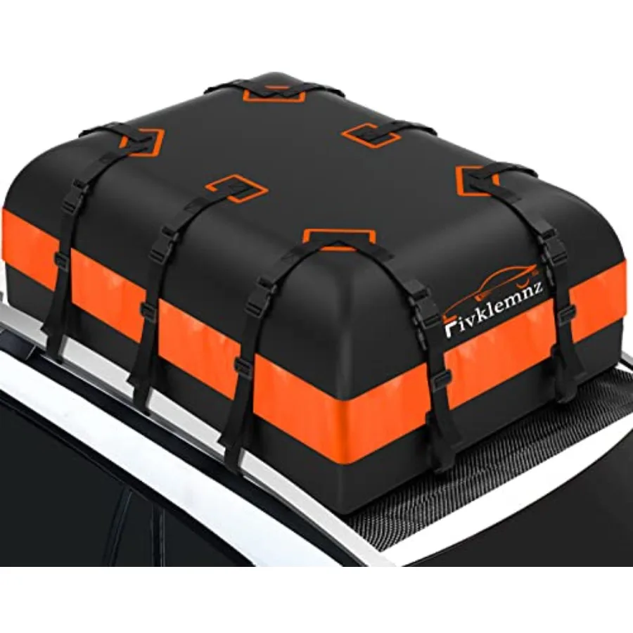 Car Rooftop Cargo Carrier Roof Bag for All Vehicles with/without Rack: Waterproof 21 Cubic Feet, Black, Reinforced Straps Anti-
Car Rooftop Cargo Carrier Roof Bag for All Vehicles with/without Rack: Waterproof 21 Cubic Feet, Black, Reinforced Straps Anti-