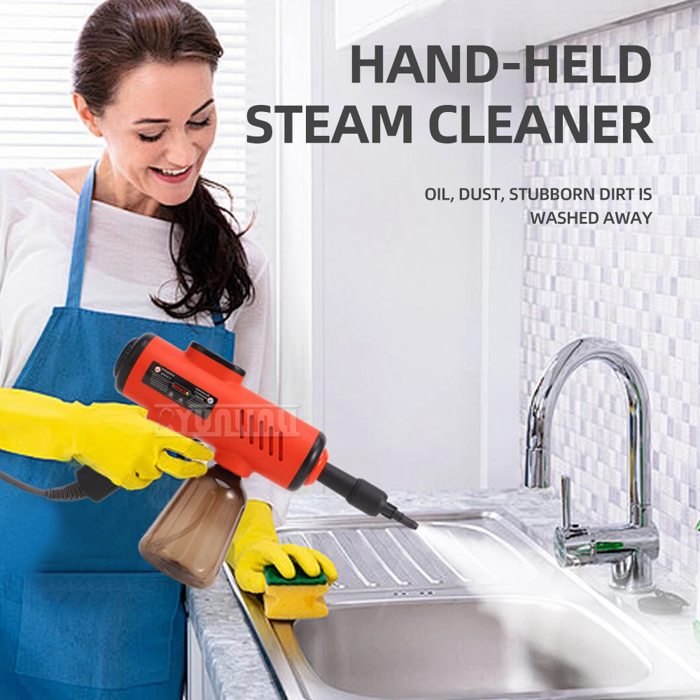 AH-SL-008 Digital Handheld High-pressure Steam Cleaning Machine Multifunctional Portable Small Cleaning Machine
AH-SL-008 Digital Handheld High-pressure Steam Cleaning Machine Multifunctional Portable Small Cleaning Machine
