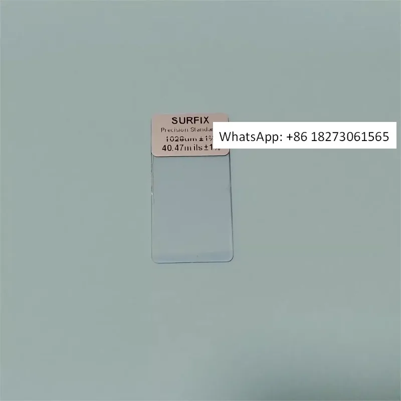 SURFIX Coating Thickness Gauge Standard Film Coating Thickness Gauge Calibration Film
SURFIX Coating Thickness Gauge Standard Film Coating Thickness Gauge Calibration Film