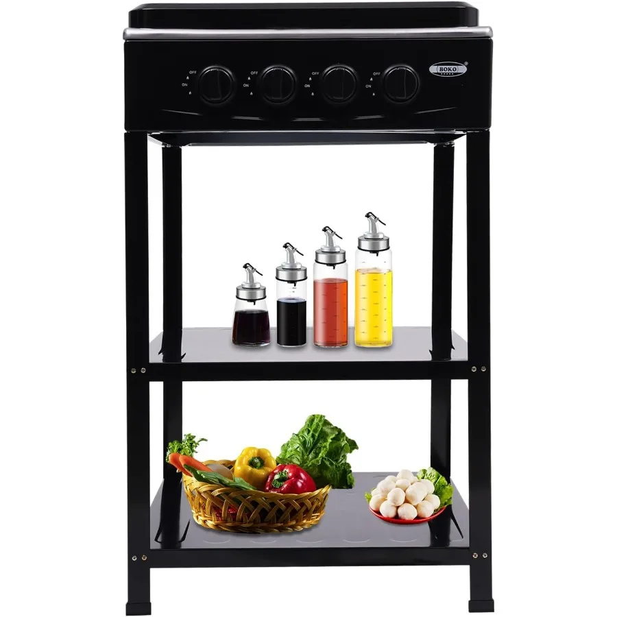 4 Burner Portable Gas Stove with Wind Blocking Cover and 2 Tier Storage Rack for Outdoor Camping BBQ RV Cooking Picnic and Home
4 Burner Portable Gas Stove with Wind Blocking Cover and 2 Tier Storage Rack for Outdoor Camping BBQ RV Cooking Picnic and Home