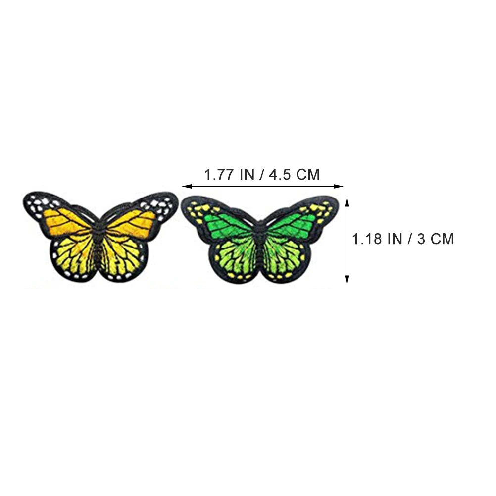40 Pcs Butterfly Embroidered Patch for Clothing DIY Applique Sew On Iron Fabric Clothes Fashion Accessories Sequin Headband
40 Pcs Butterfly Embroidered Patch for Clothing DIY Applique Sew On Iron Fabric Clothes Fashion Accessories Sequin Headband