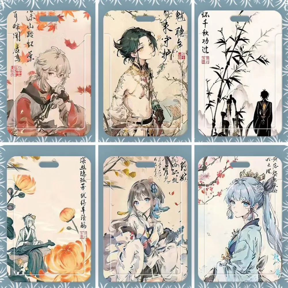 Anime Genshin Impact Kaedehara Kazuha Kamizato Ayato Holder Student Hanging Neck Rope Lanyard ID Card Cover
Anime Genshin Impact Kaedehara Kazuha Kamizato Ayato Holder Student Hanging Neck Rope Lanyard ID Card Cover