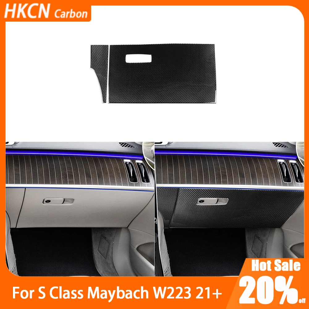 For Maybach S Class W223 21+ Carbon Fiber Car Accessories Copilot Storage Box Panel Interior Cover Trim Sticker Modification
For Maybach S Class W223 21+ Carbon Fiber Car Accessories Copilot Storage Box Panel Interior Cover Trim Sticker Modification