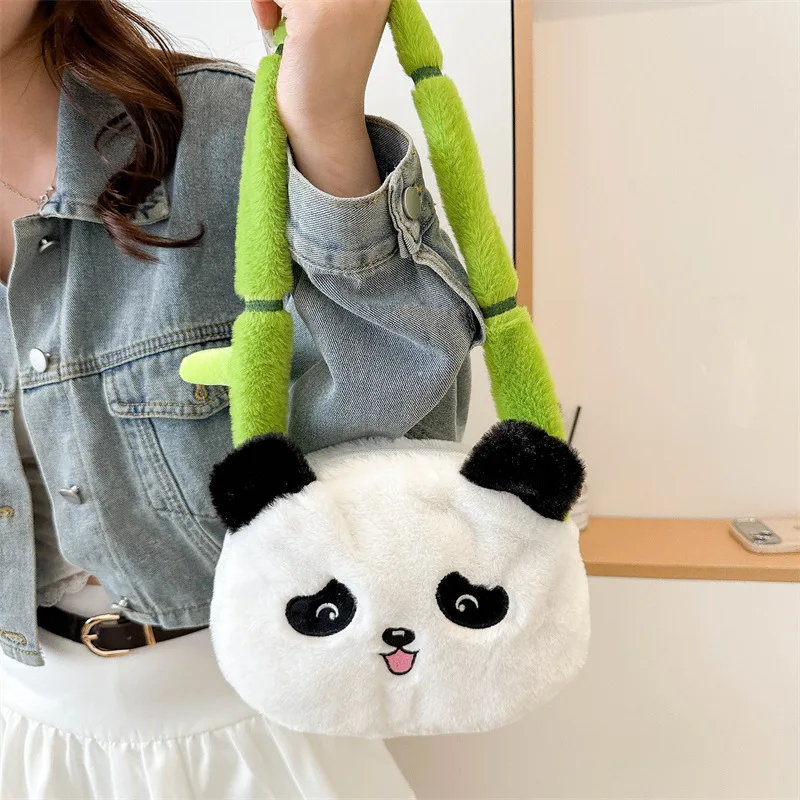 Cute Panda Plush Doll Crossbody Bag Soft Cartoon Shoulder Handbag Mini Portable Daily Bag For Kids Boy and Girls Birthday Gift
Cute Panda Plush Doll Crossbody Bag Soft Cartoon Shoulder Handbag Mini Portable Daily Bag For Kids Boy and Girls Birthday Gift