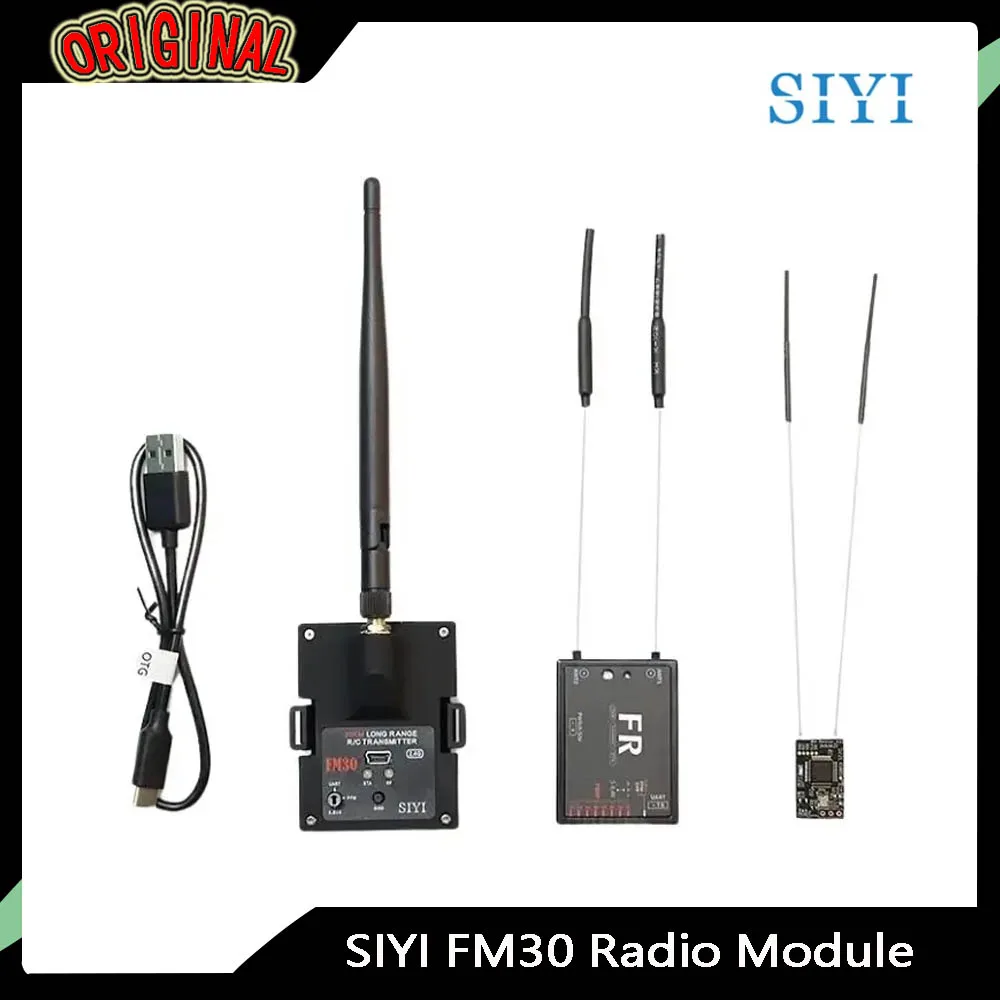 Радиомодуль дальнего действия SIYI FM30 — 30 км 2,4G, поддерживает ExpressLRS и OpenTX, телеметрия Bluetooth, мини-приемник для радиоуправляемого самолета 
Радиомодуль дальнего действия SIYI FM30 — 30 км 2,4G, поддерживает ExpressLRS и OpenTX, телеметрия Bluetooth, мини-приемник для радиоуправляемого самолета