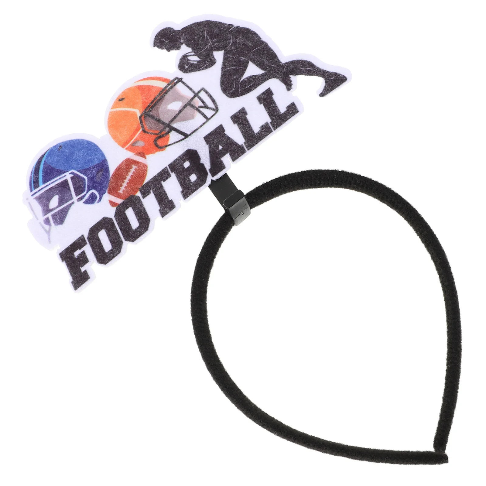 Football Headband Hair Accessories Comfortable Party Decorative Rugby Headwear Game Day Theme Sports Hair Pieces
Football Headband Hair Accessories Comfortable Party Decorative Rugby Headwear Game Day Theme Sports Hair Pieces