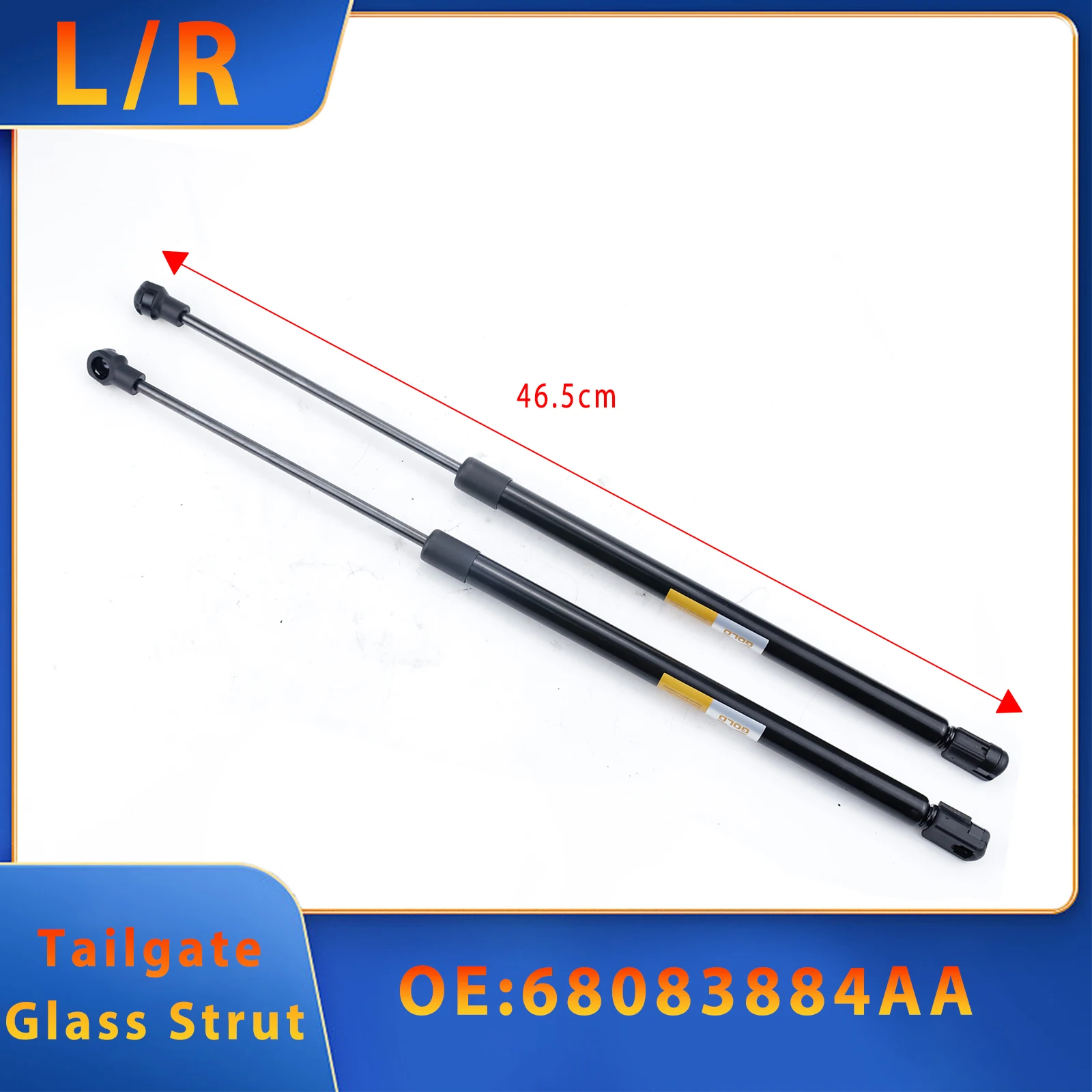 2PCS Tailgate Glass Strut For JEEP Grand Cherokee WK2 2010-2013 3.6L 5.7L 6.4L 68083884AA High-Quality Car Accessories
2PCS Tailgate Glass Strut For JEEP Grand Cherokee WK2 2010-2013 3.6L 5.7L 6.4L 68083884AA High-Quality Car Accessories