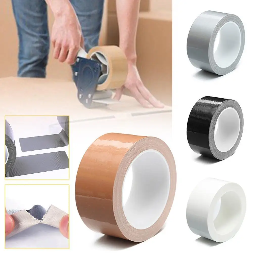5cm*10m Cloth Duct Tape Heavy Duty Super Sticky Waterproof Carpet Binding Adhesive Tape Silver Industrial DIY Pipe Repair Tape
5cm*10m Cloth Duct Tape Heavy Duty Super Sticky Waterproof Carpet Binding Adhesive Tape Silver Industrial DIY Pipe Repair Tape