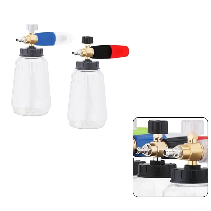 Регулируемая насадка для мойки автомобилей, емкость 1 л, быстрое подключение 1/4 дюйма, высокое давление для автомобиля, лодки 
Регулируемая насадка для мойки автомобилей, емкость 1 л, быстрое подключение 1/4 дюйма, высокое давление для автомобиля, лодки
