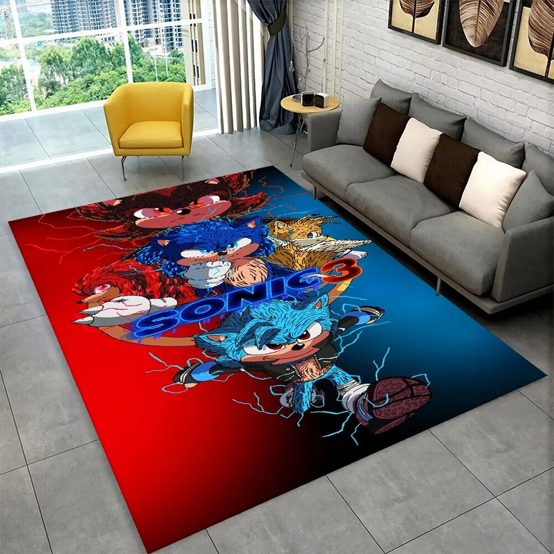 Classic S-Sonic Cartoon Game Carpet Rug for Playroom Bedroom Living Room Sofa Home Decor,kid Area Rug Non-slip Floor Mat Gift
Classic S-Sonic Cartoon Game Carpet Rug for Playroom Bedroom Living Room Sofa Home Decor,kid Area Rug Non-slip Floor Mat Gift