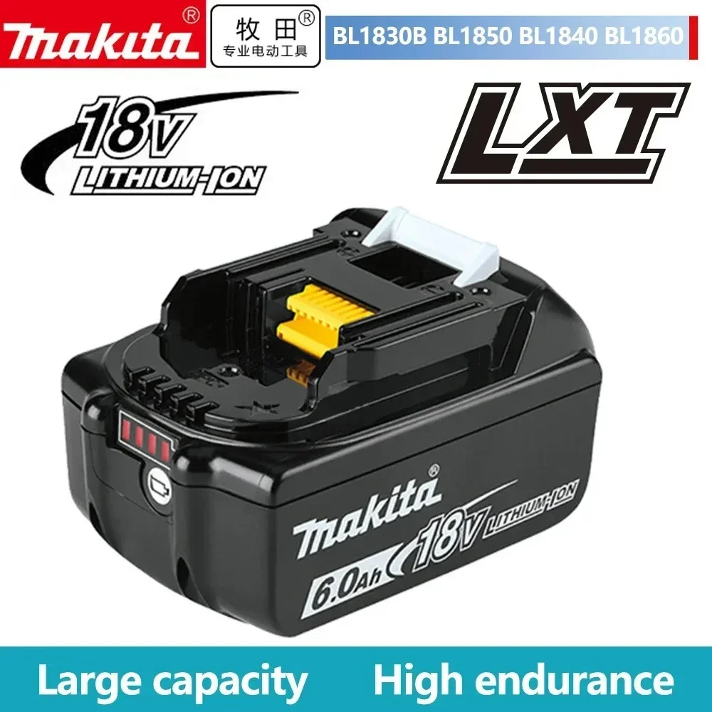 Makita 18V Battery Bl1850B Li-ion Battery BL1840B BL1860 BL1890 BL1815 BL1830 BL1835 Cordless Drills Batteries LXT400
Makita 18V Battery Bl1850B Li-ion Battery BL1840B BL1860 BL1890 BL1815 BL1830 BL1835 Cordless Drills Batteries LXT400