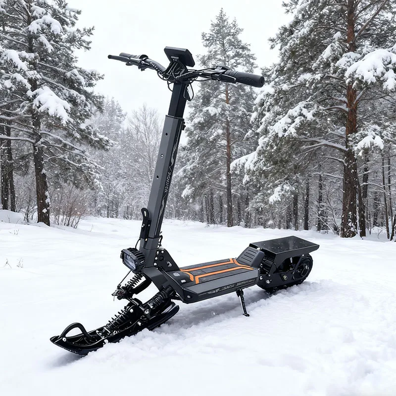 Hongli Industrial HL-gs-11 800W All-Terrain Electric Scooter, Snow & Pavement Use, 150kg Load Snowmobile Ecoskat
Hongli Industrial HL-gs-11 800W All-Terrain Electric Scooter, Snow & Pavement Use, 150kg Load Snowmobile Ecoskat