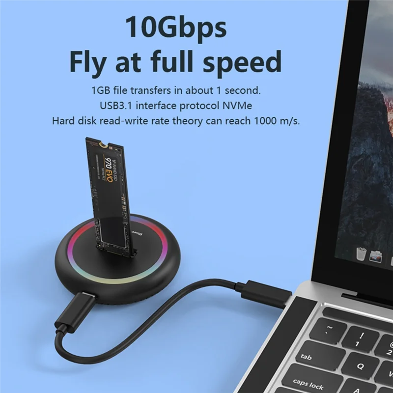 A08E-Blueendless Dual Protocol Ssd M 2, док-станция Rgb Led Light M.2 Sata USB C Ssd Case Nvme+Ngff Hdd Ssd Док-станция
A08E-Blueendless Dual Protocol Ssd M 2, док-станция Rgb Led Light M.2 Sata USB C Ssd Case Nvme+Ngff Hdd Ssd Док-станция