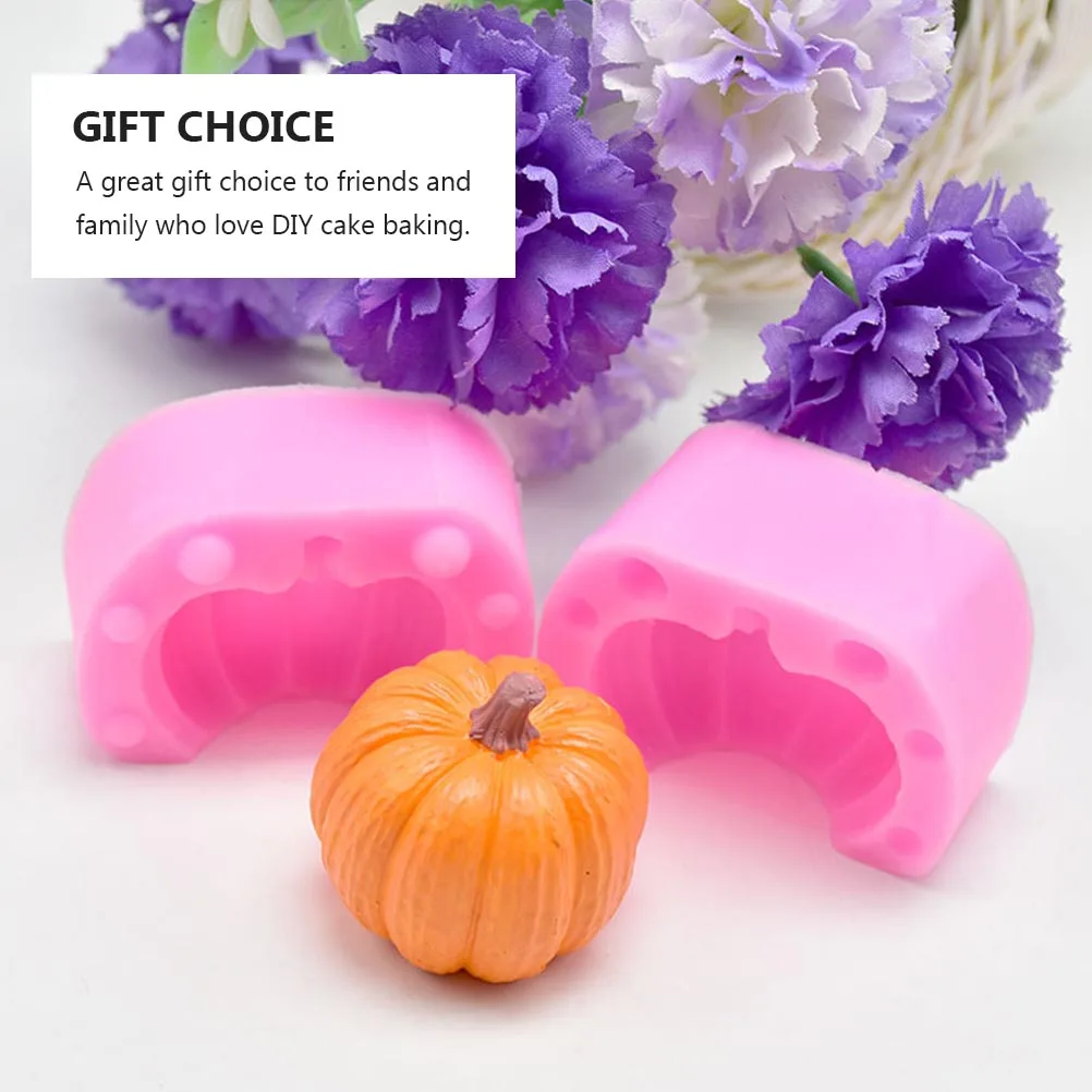2 Pairs Silicone Cake Mold Pumpkin Shape Mould Creative Lollipop Dessert Biscuits Silica Gel Lovely
2 Pairs Silicone Cake Mold Pumpkin Shape Mould Creative Lollipop Dessert Biscuits Silica Gel Lovely